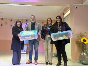 Hoy tuvimos el honor de recibir al Jefe de Educación!!!