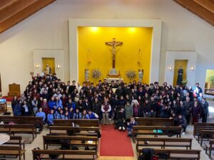 Nuestros jóvenes Peregrinos participaron en un nuevo encuentro